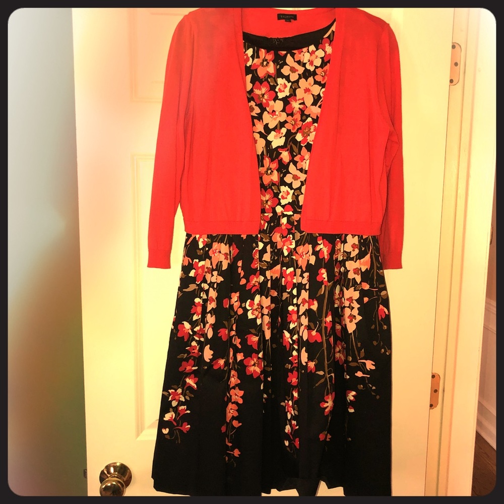 Talbots floral dress
